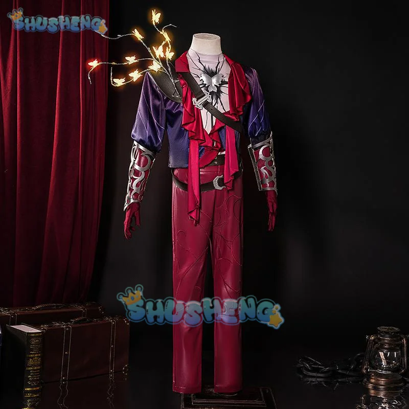Identity ⅤNaib Subedar Cosplay Costume Uniform Halloween Carnival Party Christmas Play Role Clothes Clothing for Men Shusheng