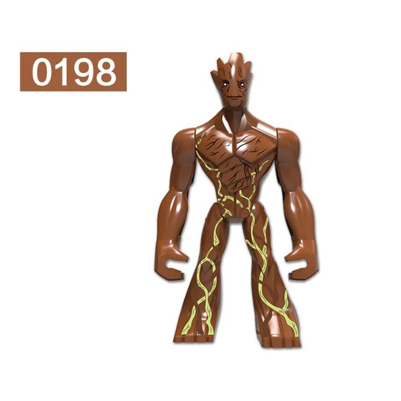 Marvel-Superheldenfigur Thanos, Stone Man, Hulk-Bausteine, zusammengebautes Mini-Spielzeug, Weihnachtsgeschenke für Kinder