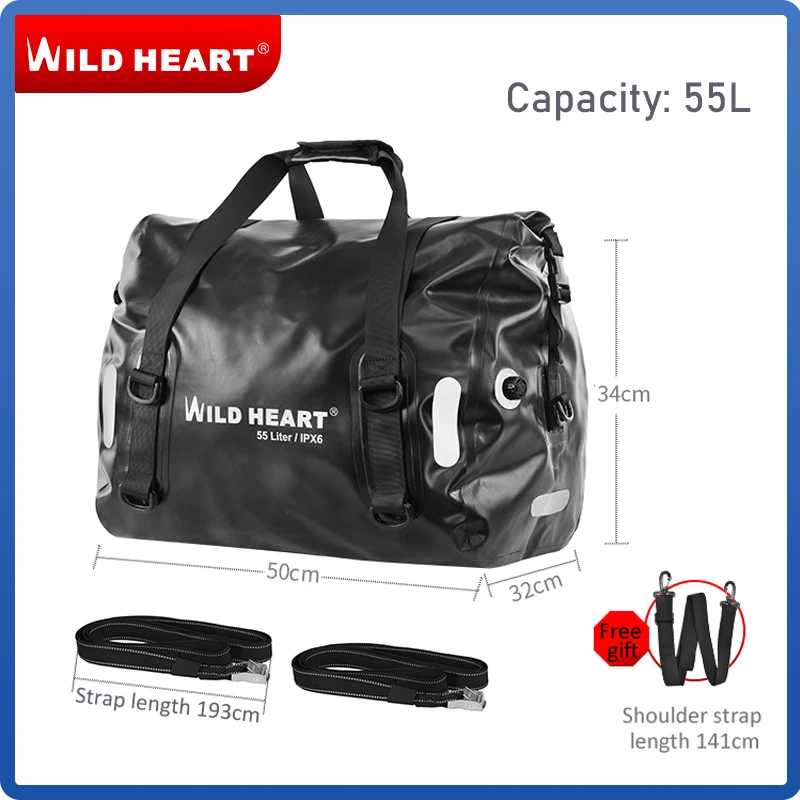 Motortas 100% Waterdicht 24L/36L/50L Grote Capaciteit 2 Stuks Motorfiets Zadel Zijtas Universele Pasvorm Motorfiets Fietstas