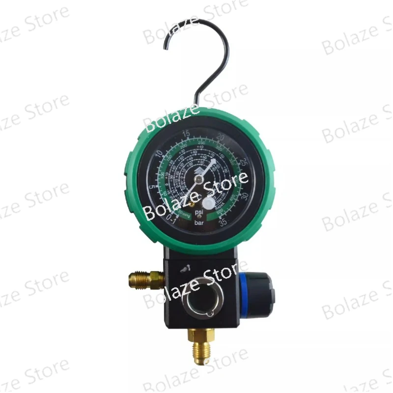 M480 Air Conditioner Fluorine Gauge Snow Type Gauge R32R410R22 Liquid Fluorine Single Gauge Valve Pressure