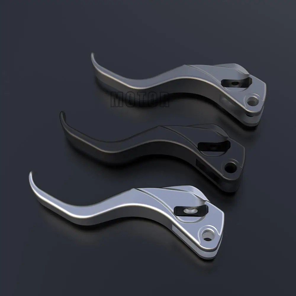 

2024 Desert X two finger shorty levers Motorcycle two finger 10% force reduction stunt clutch lever For Ducati DesertX 2022 2023