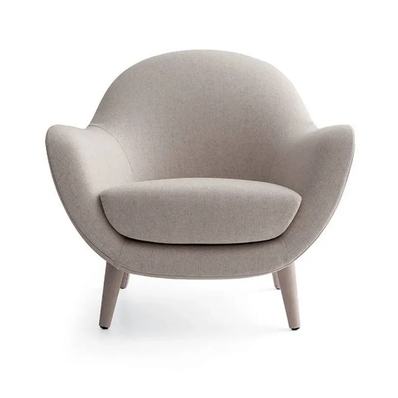 

Fabric Tiger Chair Italian Minimalist Living Room Casual Cigar Chair Single Sofa Chair