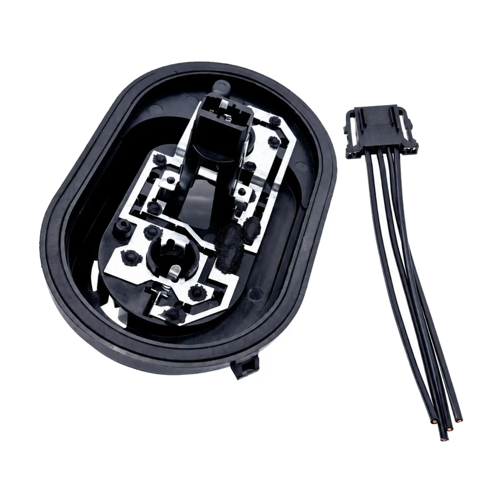 Rear Tail Lamp Bulb Holder with Silver Contacts for German Crossover 2010-2019