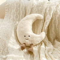 Ins Wind Sun Pillow Sofa Living Room Decoration Pillow Moon Pillow Bay Window Tatami Cushion Girl Heart Practical and Beautiful