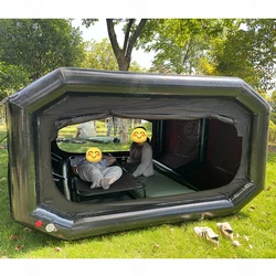 Large 9ft Family Waterproof Spacious Inflatable Camping Tent Inflatable Shelter Camping Room For All Emergency Shelter Camping