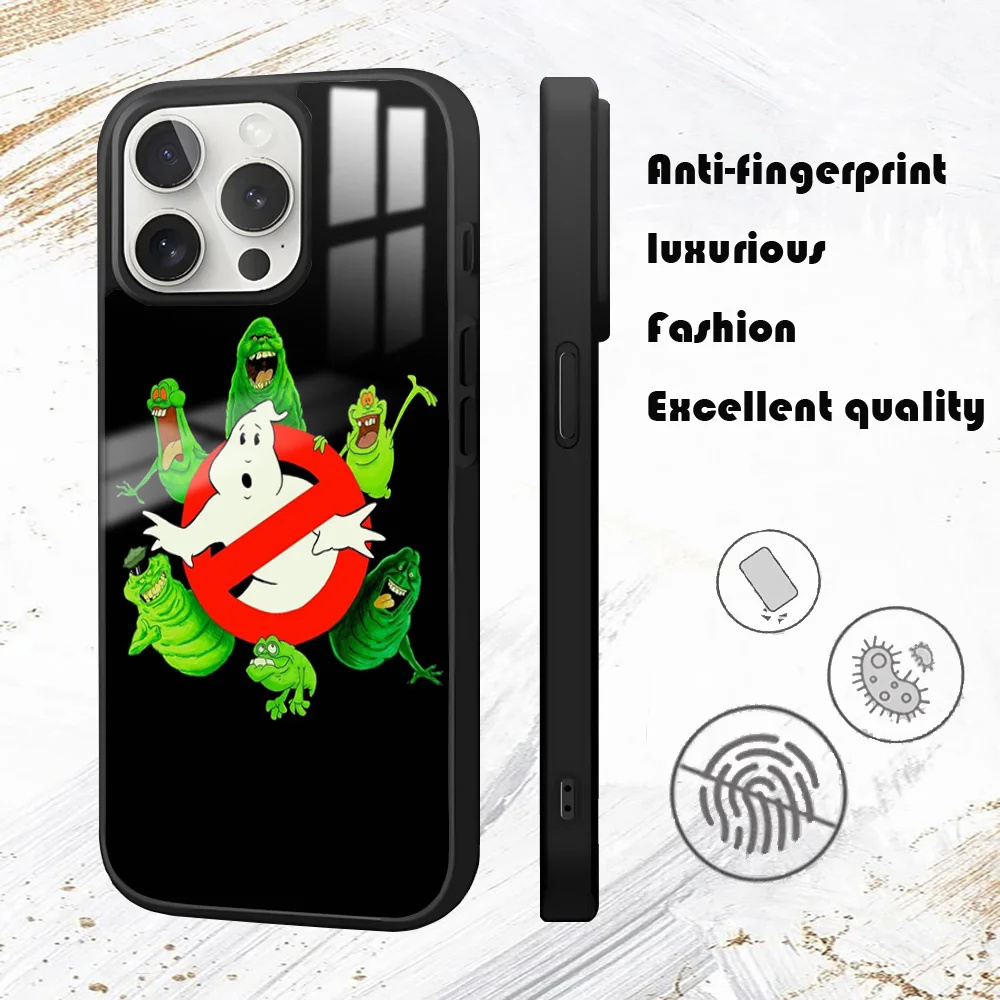 Movie-G-GhosTBusters Phone Case For iPhone 16 15 14 13 12 11 Pro Max Plus Mini PC Mirror Fashion  phone case