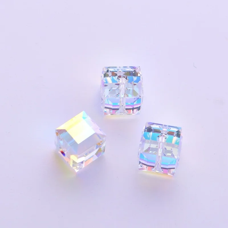 (1 piece) 5601 Cube beads loose beads rhinestone Crystal from Austria for DIY jewelry making