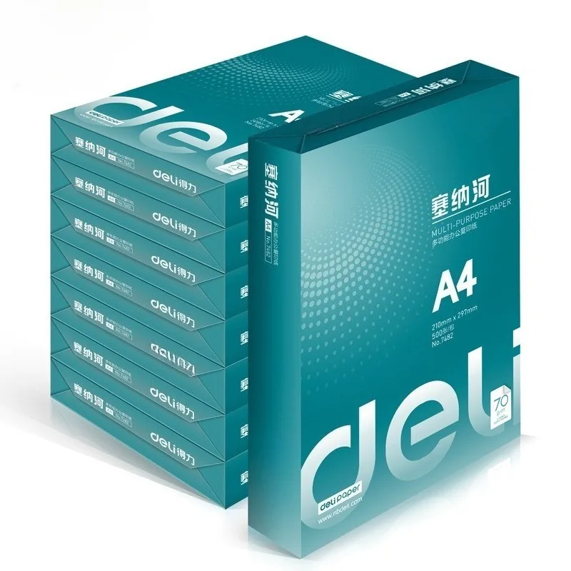 8 Packs/set of A4 Office Specific Photocopy and Printing Paper 500 Sheets/pack of White Paper and Draft Paper