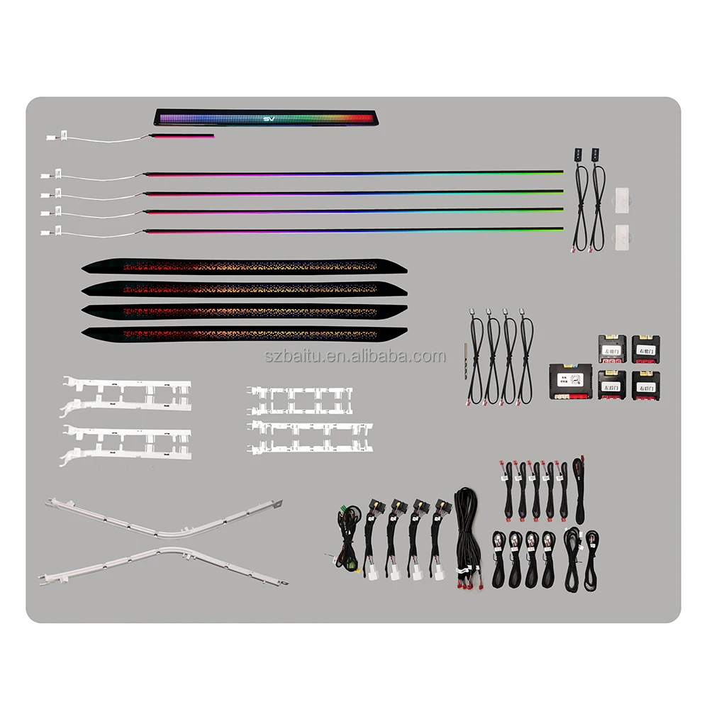 

Ambient Light Kit For Land Rover Evoque 2020-2023 Car Interior Atmosphere Lamp Strip Ambient Light For Evoque Ambient Lighting