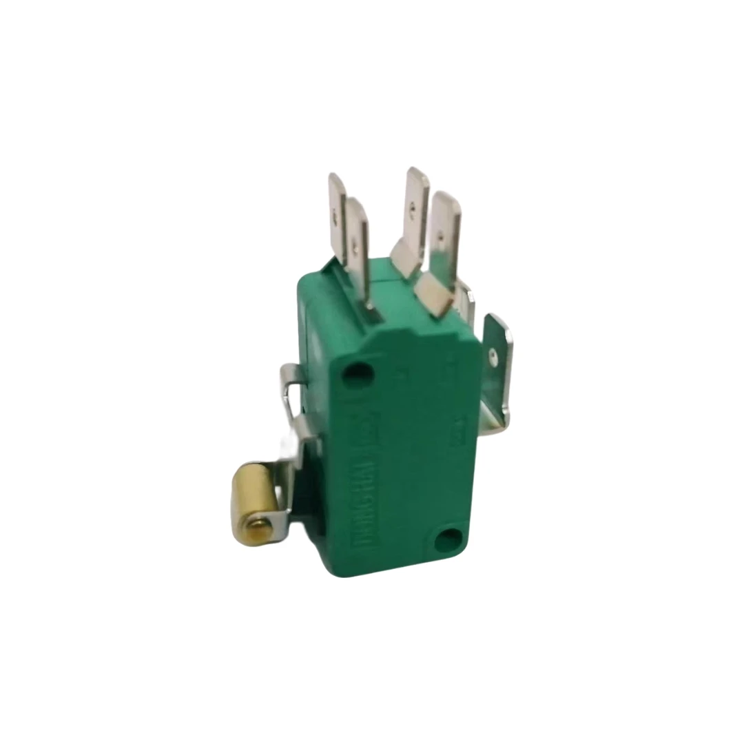 Dual Micro Switch 6‑Terminal DPDT Roller Plunger Microswitch FIT FOR FONA Dental Chair Foot Box Dental Unit Pedal Control Replac