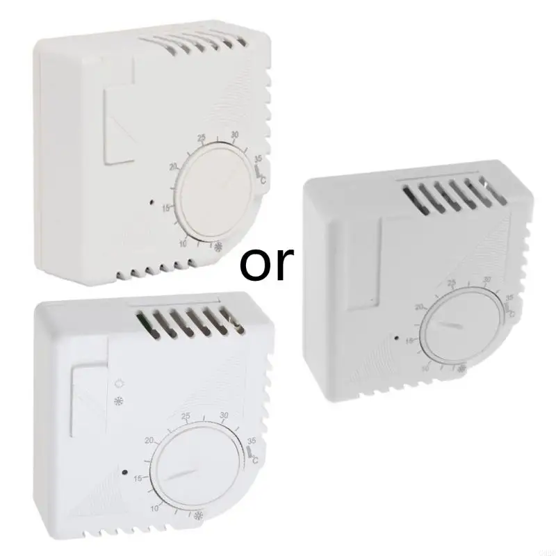 

G92C LY-7000B Mechanical Room Air Thermostat Regulator 220V 10A Central Heating Temperature Controller without Switch ABS-