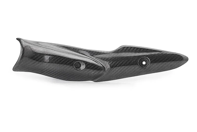 Motorcycle Exhaust Middle Link Pipe Carbon Fiber Heat Shield Cover Guard Anti-Scalding Shell Fit For Kawasaki Z900 Ninja 900 view 2