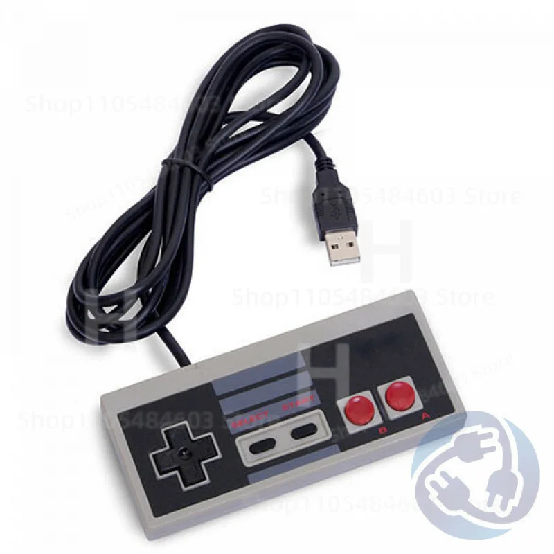 

USB Wired Classic Retro NES Style Game Controller for PC / MAC / Windows / Linux