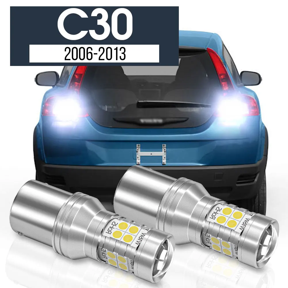 

2pcs LED Backup Light Reverse Lamp Blub Canbus Accessories For Volvo C30 2006-2013 2007 2008 2009 2010 2011 2012