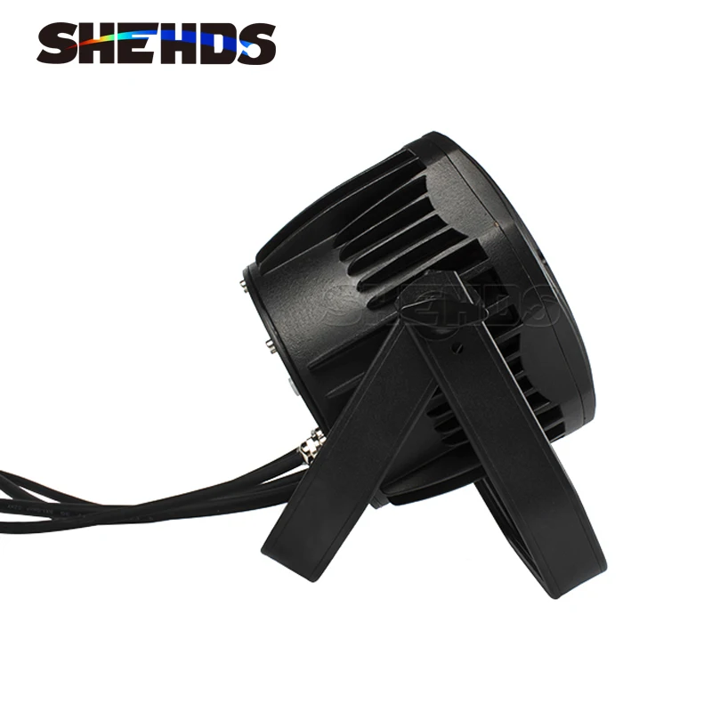 SHEHDS impermeable LED Par 7x12W RGBW luz al aire libre IP65 7x18W 6 en 1 efecto DMX etapa profesional DJ luces de Navidad público