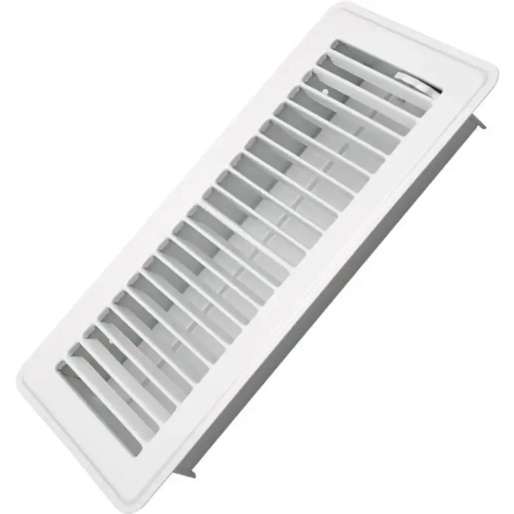 Carbon Steel Floor Register Rustproof High Efficiency Walkable Vent Covers Easy to Install Adjustable Floor Vent Covers