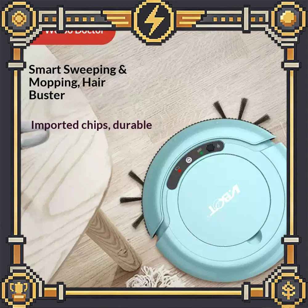 

VBOT T270 Robot Vacuum Cleaner Sweep the cat hair, dust and hair Four modes Flexible cleaning Sweeping Robot Vacuum Gifts