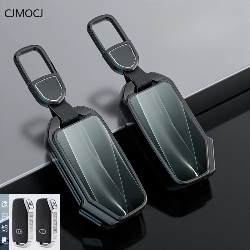 

Zinc Alloy Car Key Case Covers for Kia K5/Sonet/K3/Seltos/Sportage/KX5/KX3 Keychain Accessories