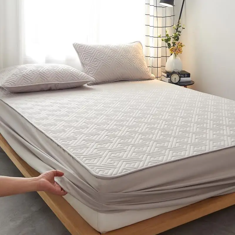 Oversize Extra Wide Long High Tatami Bed Canopy Duvet Cover All Season Universal Brand Bed Skirt Pure Color