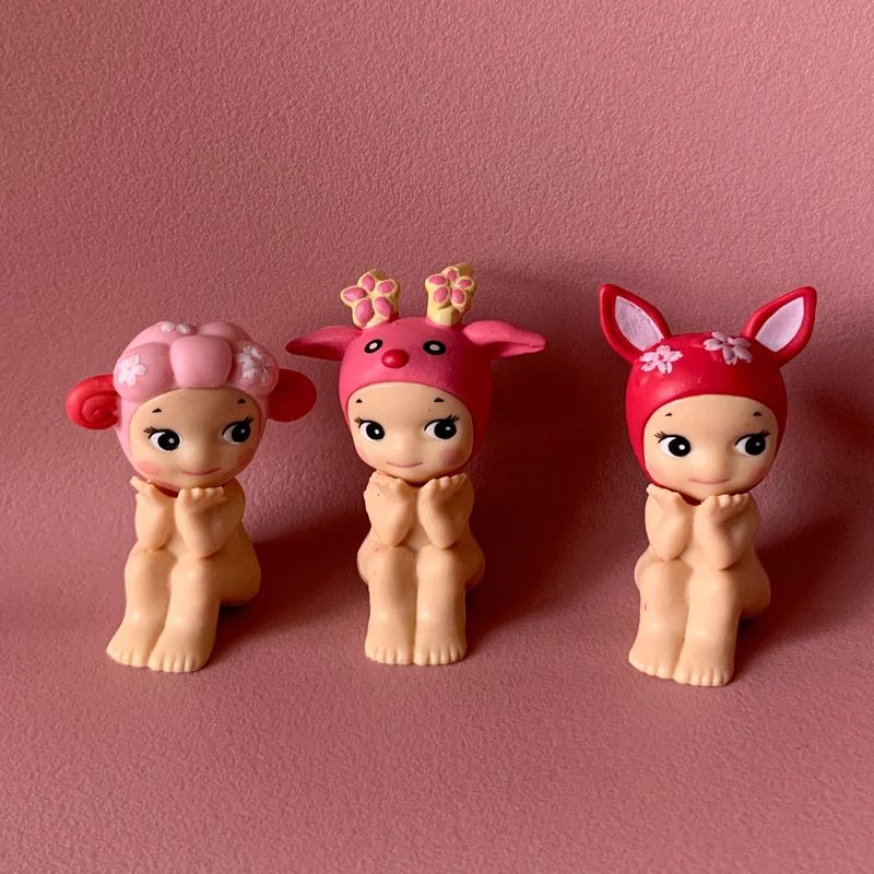 Neue Niedliche Engel-Blindbox Kirschblüten-Serie Anime-Figuren Sammlerstücke Ornamente Geburtstagsgeschenk Weihnachtsdekoration – Detail 4