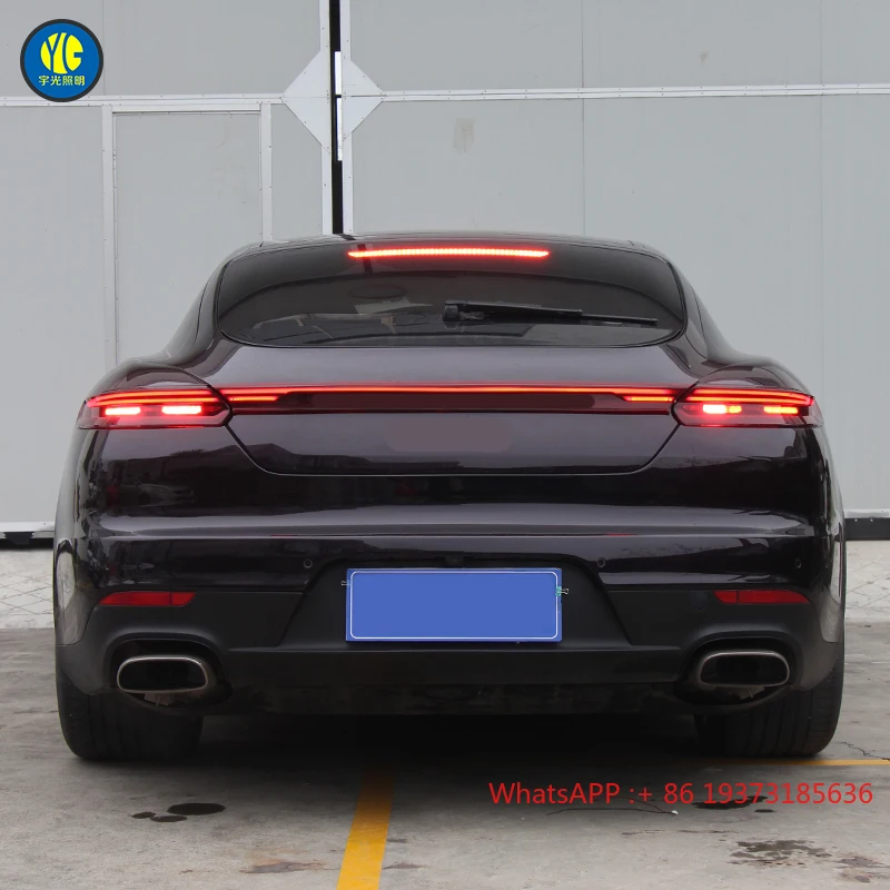 YU GUANG for Porsche Rear Light 2014-2016 Panamera 970 Upgrade Tail Light LED Taillight Rear Lamp Assembly Taillamp
