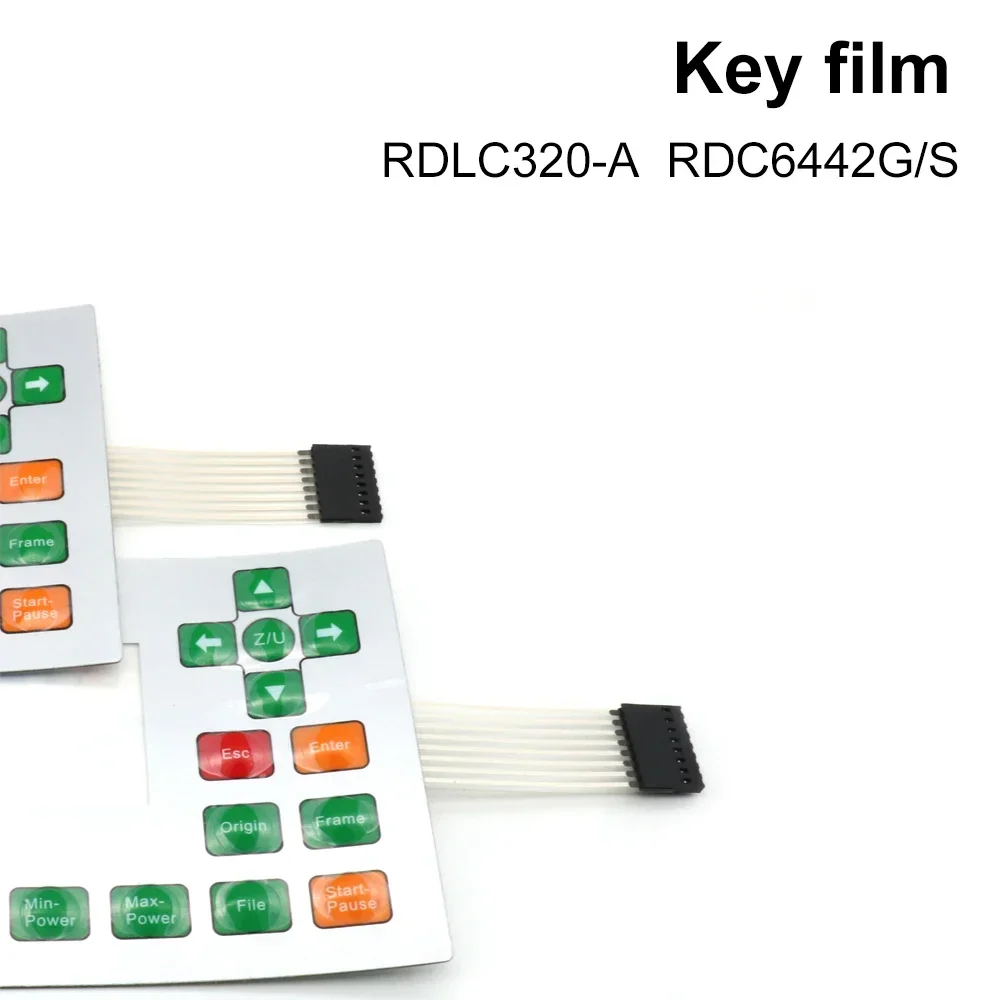Мембранный переключатель Ruida для RDLC320-A RDC6332G RDC6332M RDC6442S RDC6442G, пленка для клавиатуры, маска