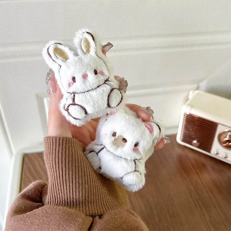Phone Holder Grip Socket Pop Bracket Expanding Plush Red Panda Rabbit Mobile Phone Stand Cute Ins Wind Dog Pasted Desktop