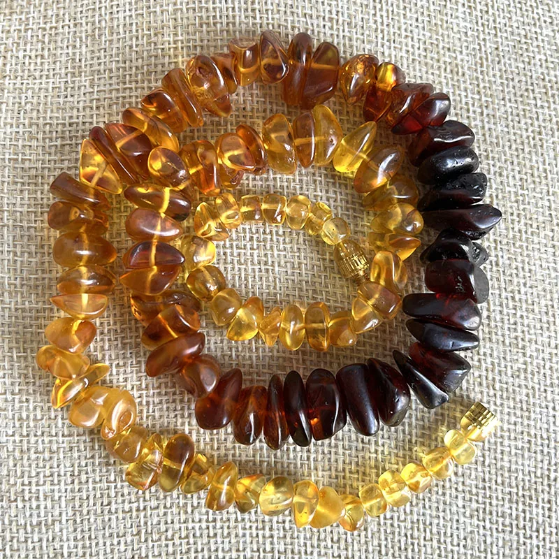 Yoowei Halskette aus 100 % Naturbernstein als Geschenk, europäische baltische Original-Medizinperlen, wunderschöner, einzigartiger Heilschmuck-Lieferant – Detail 29