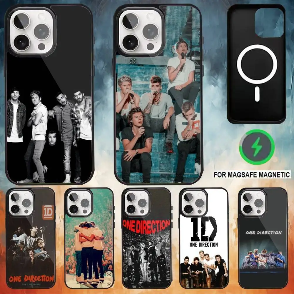 

One band D-Direction Phone Case For iPhone 17,16,15,14,13,12,Plus,Pro,Max For Magsafe Magnetic Wireless Charge