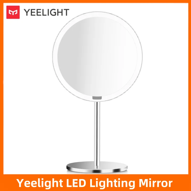 Yeelight Makeup Mirror LED Lighting Mirror Smart Face Sensing Ra95 Color Rendering Dimmable 7-inch HD Silver-Plated Mirror