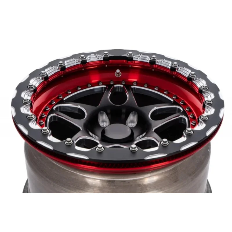 

Hot Selling Deep Concave 2-Piece Beadlock Forged Alloy Wheels 15-20 Inch 5x114.3 5x120 5x130 For Drag Racing ATV UTV