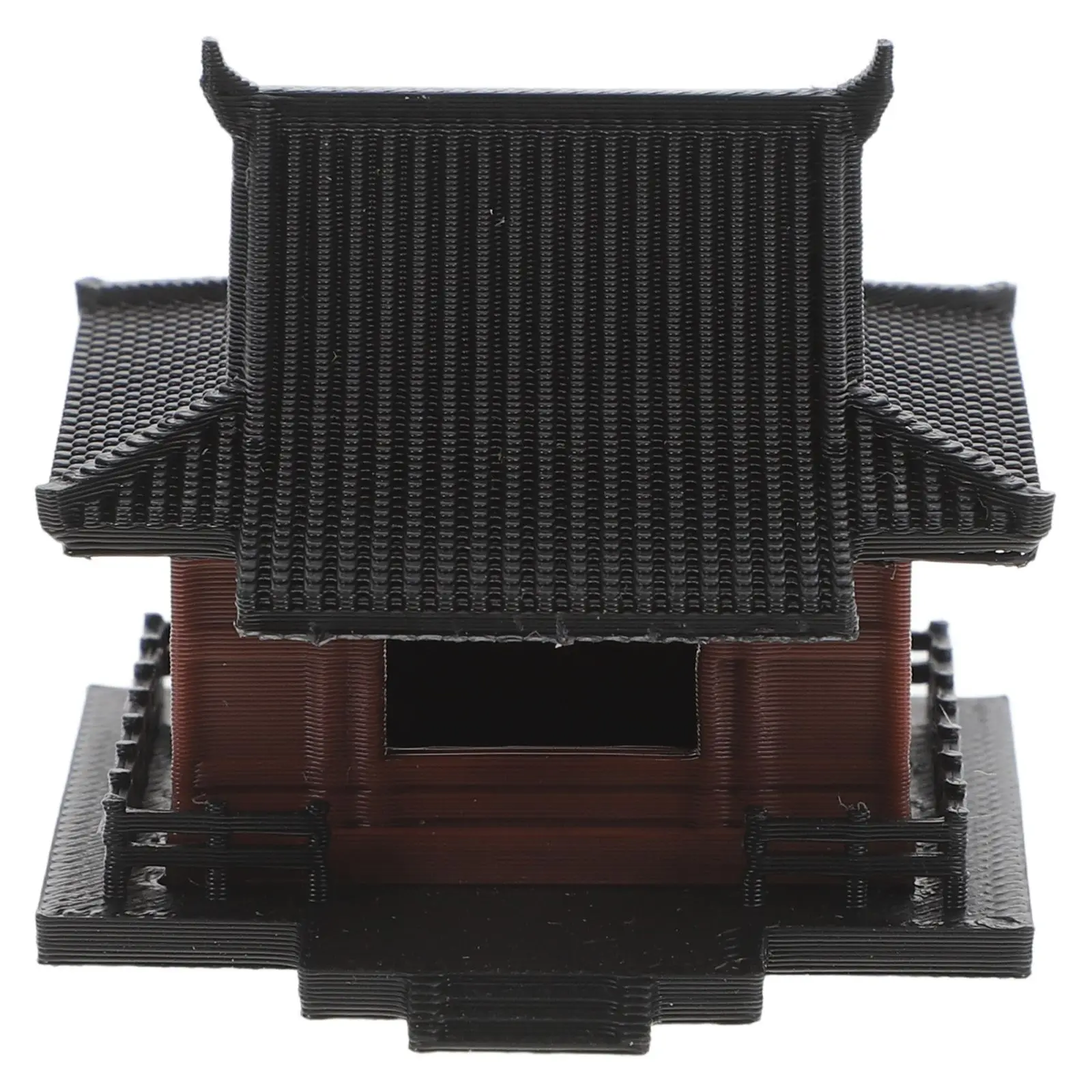 

Chinese Style Architecture Mini Pavilion Home Garden Decoration Material Bonsai Tabletop nament Micro L