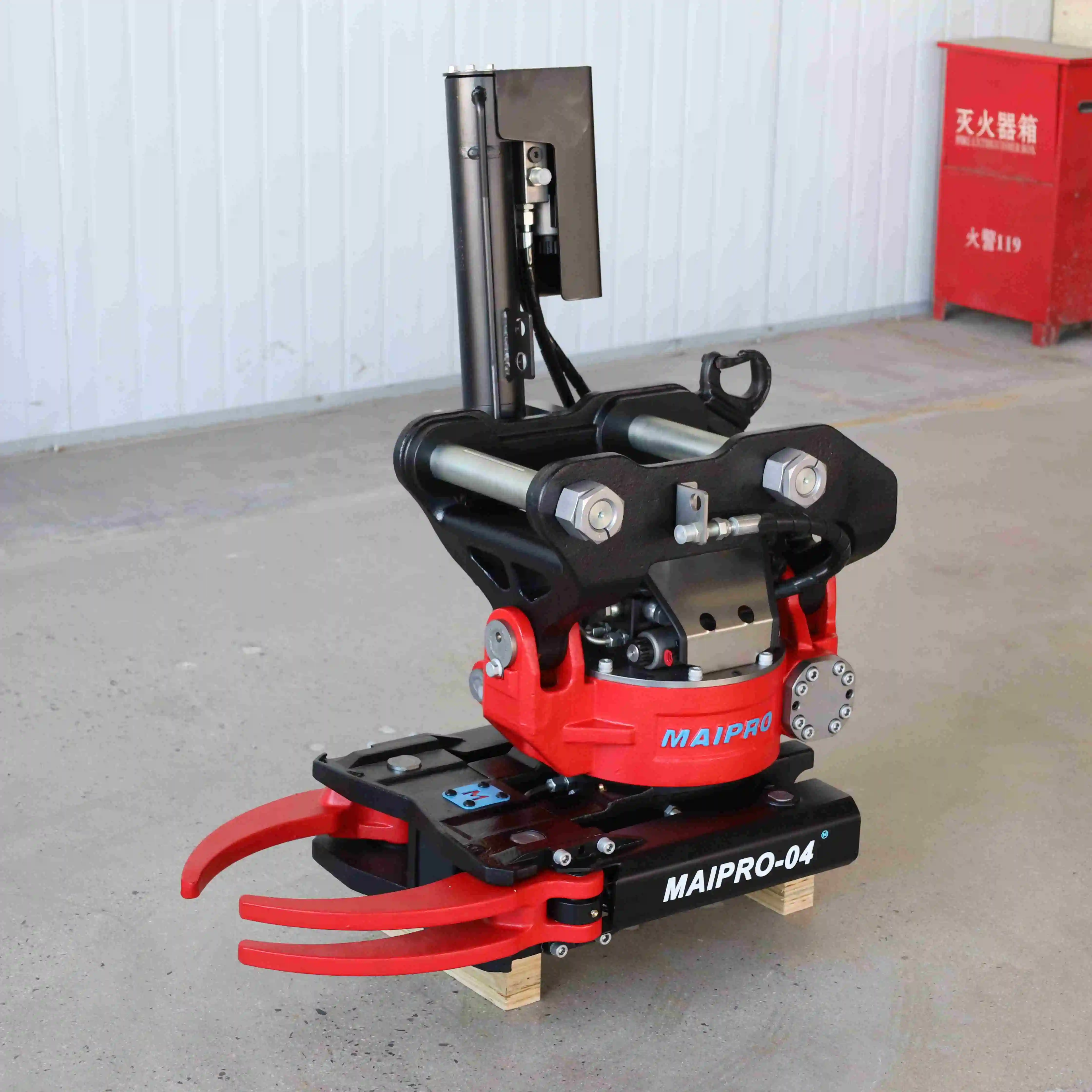 Tilt Rotating Hydraulic Quick Hitch Tilt Rotator For 6 Tons Excavator