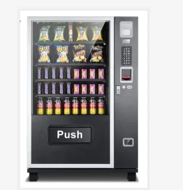 2023 Automatic electric beverage dispenser cold drink and snack vending machine