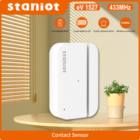 Staniot 5-Year Battery life Contact Sensor Door and Window Open/Closed Detectors 433Mhz Smart Home Wireless Magnetic Sensor