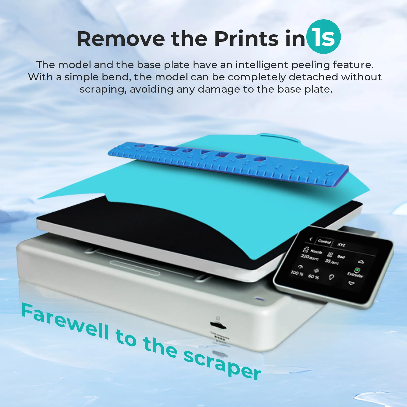 For Bambu Lab P2S Cool Build Plate Double Sided Use Magnetic Spring Steel Print Bed 257×257mm For Bambu Lab X2D P1S X1 X1C