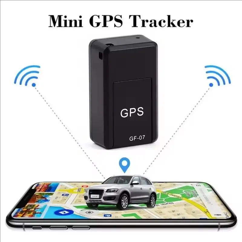 

Motorcycle Car Gps Tracker Gf07 Mini Tracking Locator Magnetic Vehicle Tracker Locator for Pets Child Elderly Gps Position App