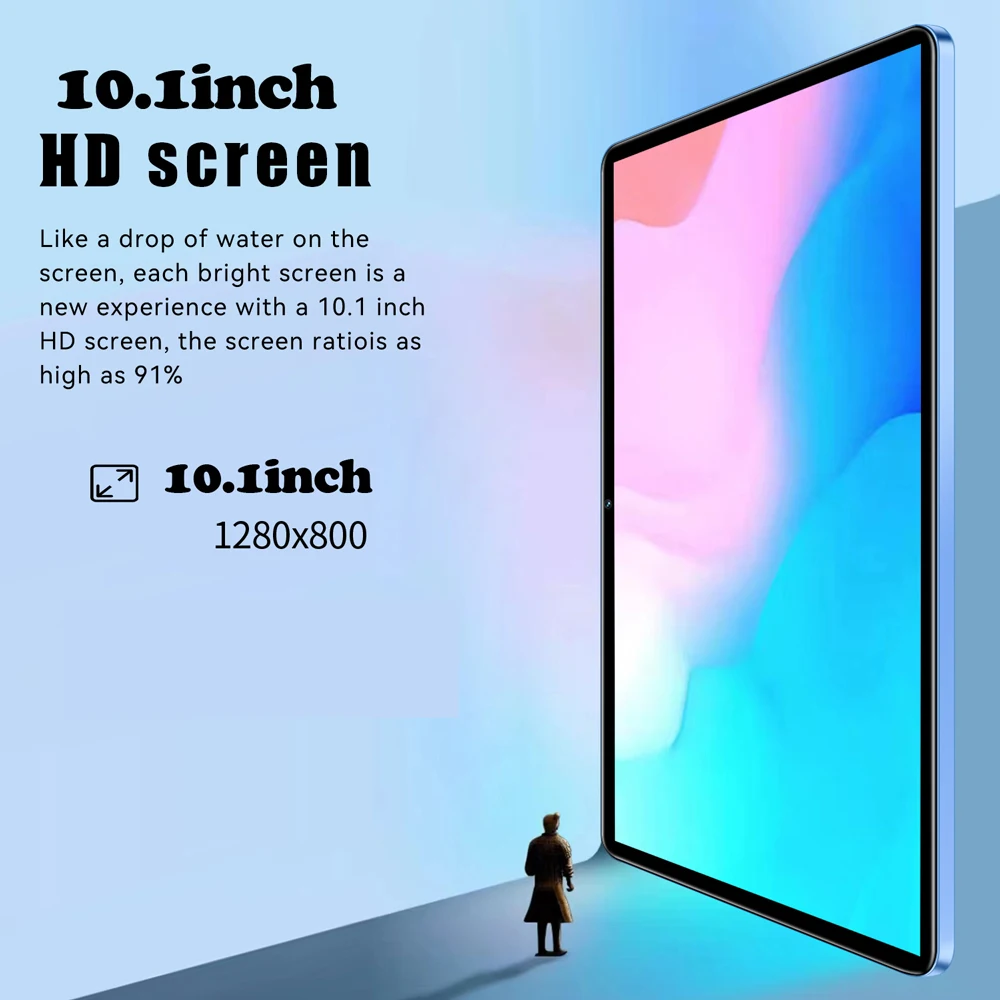 2024 Tablet in offerta PC 4GB + 64GB Telefono 3G Doppia scheda Doppia fotocamera Octa core Android 11 Google Play WiFi Bluetooth versione globale