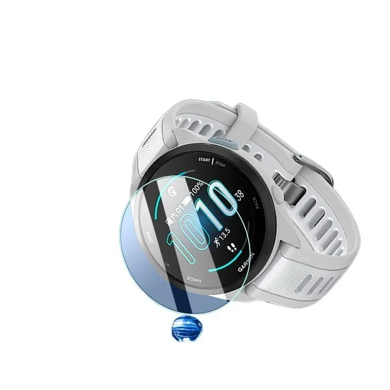 For Garmin Instinct 2 2X 3 3E Crossover 40 45 50 Mm - Crystal Clear Screen Protector - 9H Hardness, Smudge-Proof, Responsive Tou
