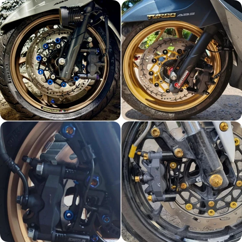 Motorcycle Nissin Forged Brake - огляд і ціна Forged Front Brake Caliper 4 Piston
