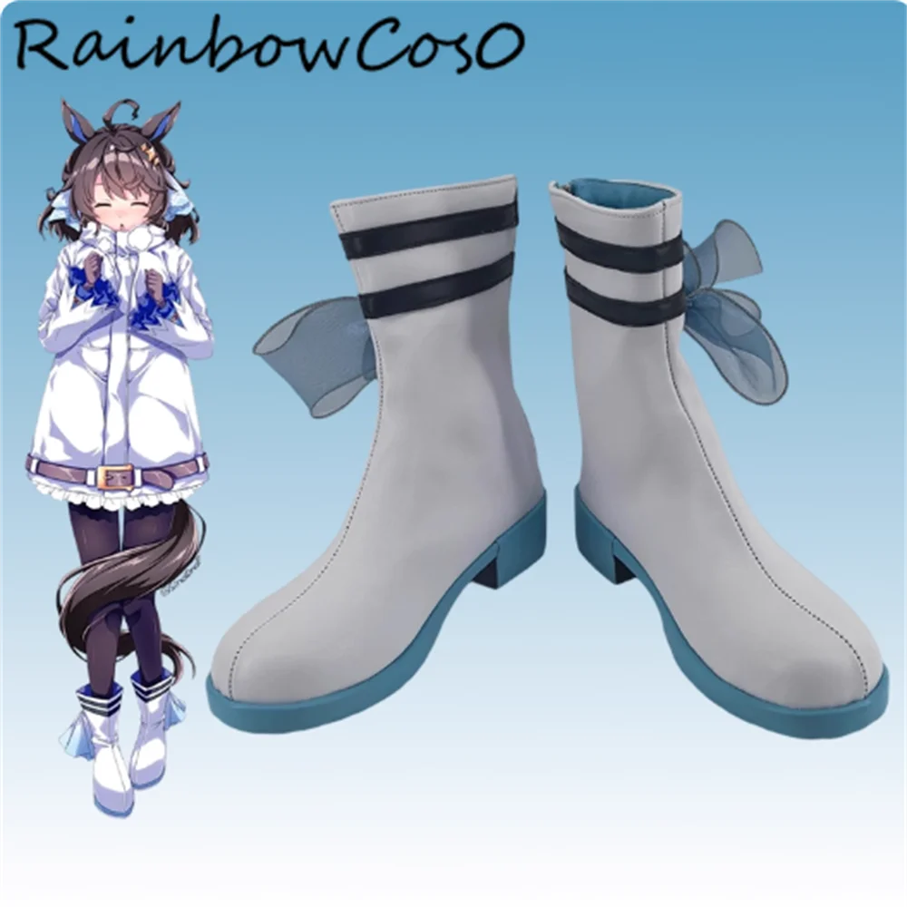 

Daring Tact Umamusume Pretty Derby Обувь для косплея Сапоги Игра Аниме Вечеринка Хэллоуин RainbowCos0 W5357