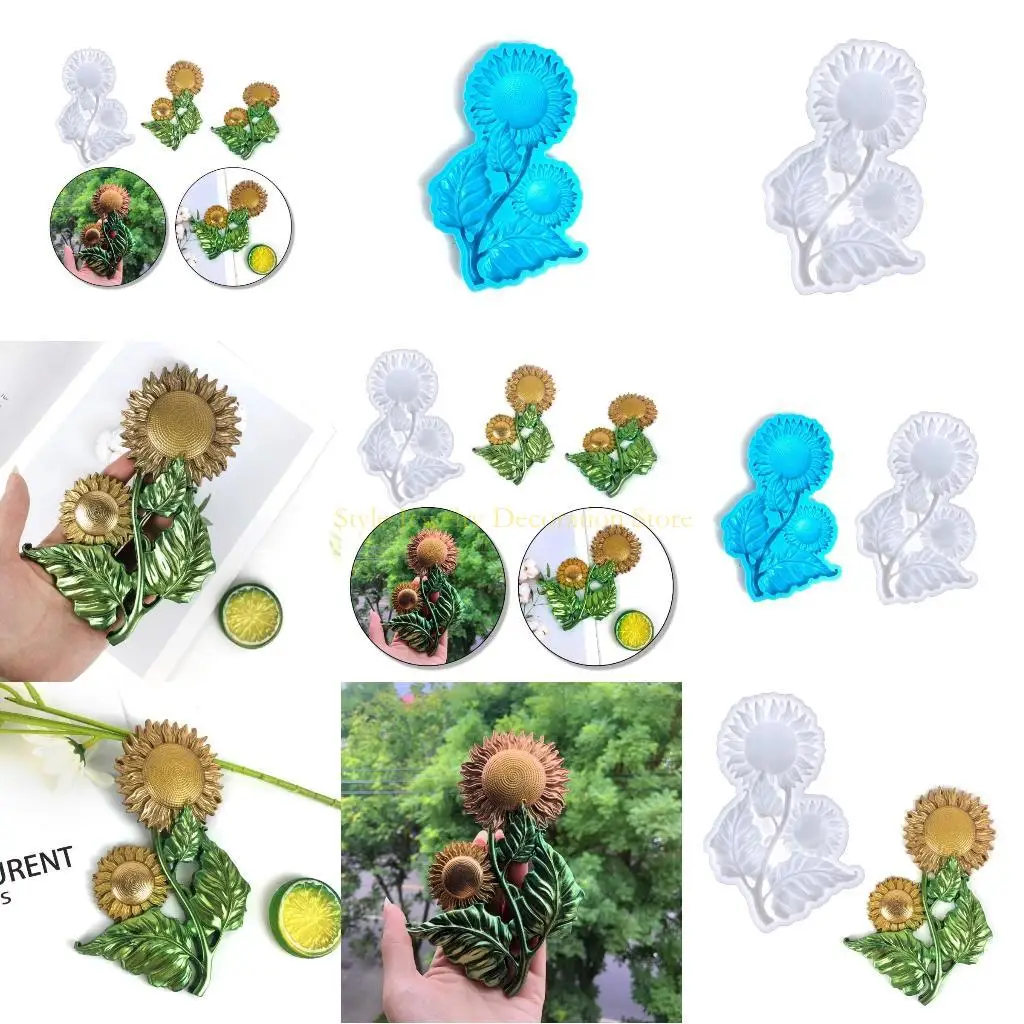 

D46E DIY Semi-Stereoscopic Mold Silicone Mould for Resin Epoxy Handmade
