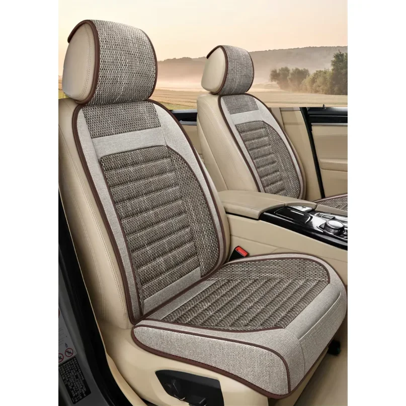 Cojín para asiento de coche, protector de asiento de coche, cojín universal para las cuatro estaciones, accesorios interiores pa