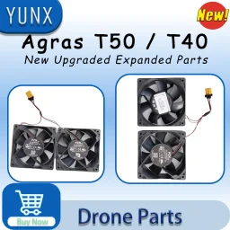 Air-Cooled Fan Kit Replacement Parts Compatible for DJI Agras T50 T40 Battery Agriculture Sprayer Drone Accessories
