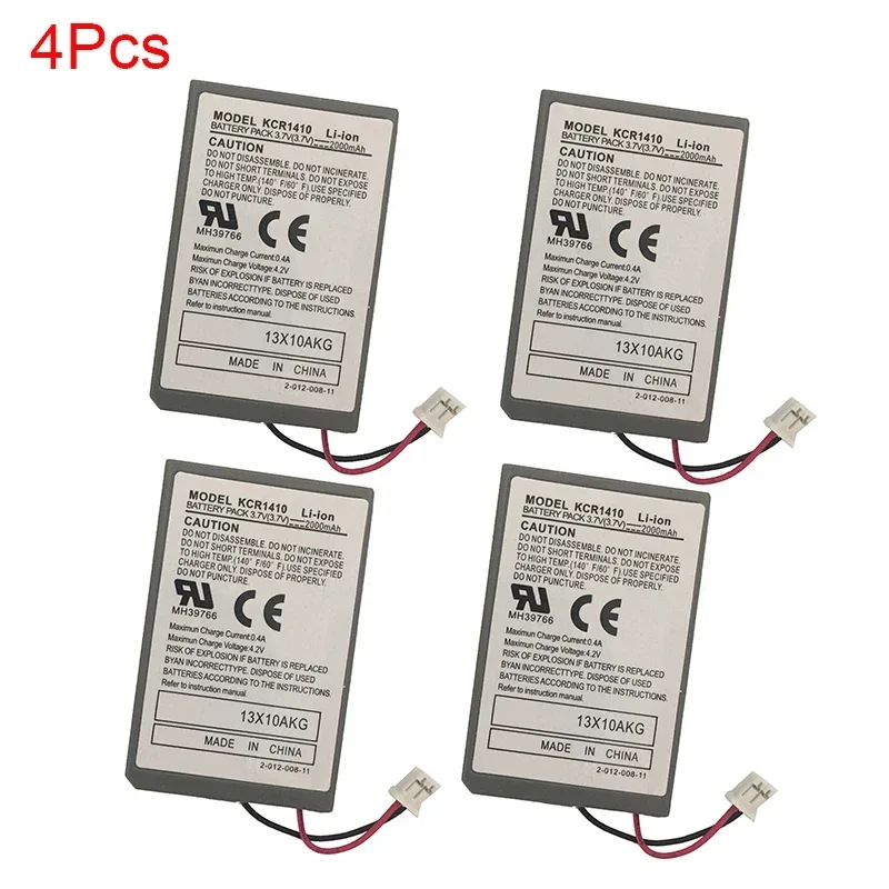 2000mAh Rechargeable Battery With USB Charger Cable For Sony Dualshock4 PS4 Controller Batteries