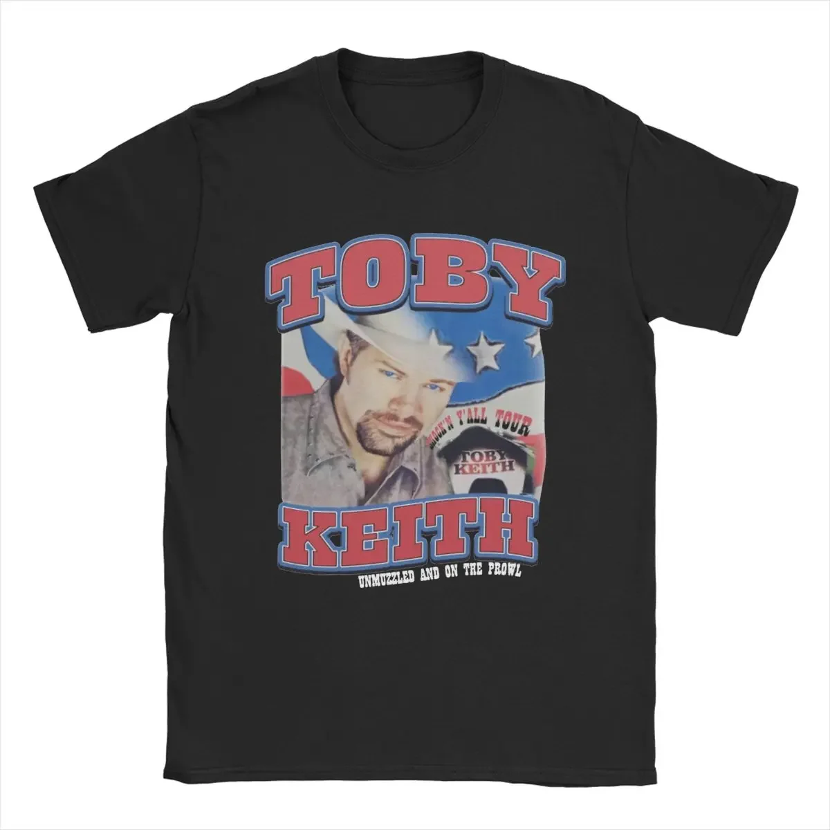 Toby Keith-camiseta de algodão de manga curta, roupas masculinas, camisetas plus size, especial novamente, novidade, 2024