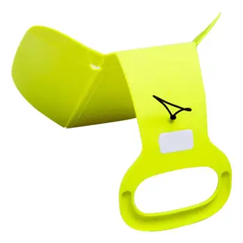 Snow Saucer Mini Przenośne Składane Sanki Śnieżne Z Uchwytem Dla Dzieci i Dorosłych Miękkie Deski Piaskowe Dla Dzieci Narciarskie Trawa Piasek I Lód