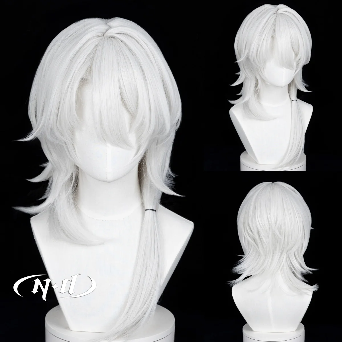 

ND Bai Ling Cosplay Wigs Touqi Guaitan Game Cosplay Hair Wigs for Comic Con Coser Costume Theme Party Heat Resistant Synthetic