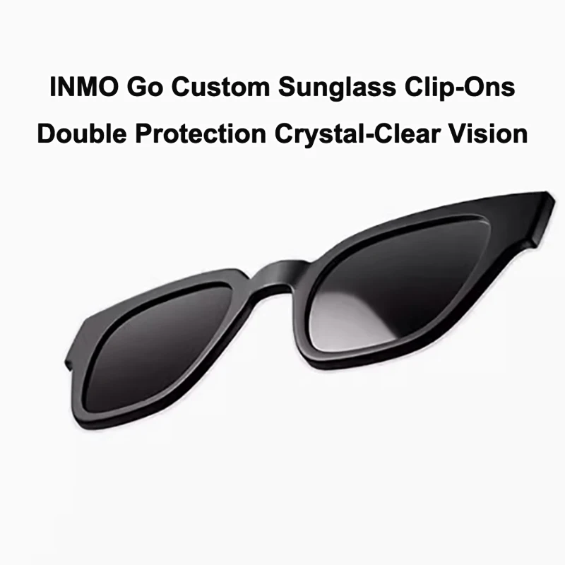 

INMO Go Smart Glasses Custom Sunglass Clip-Ons Double Protection Crystal-Clear Vision