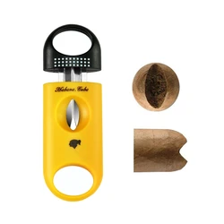 Cigar Cutter Cigar Set Pocket V-Cut Sharp Cigar Scissors Guillotine Portable Travel Cigar Cutting Round Punch Cigar Accessories